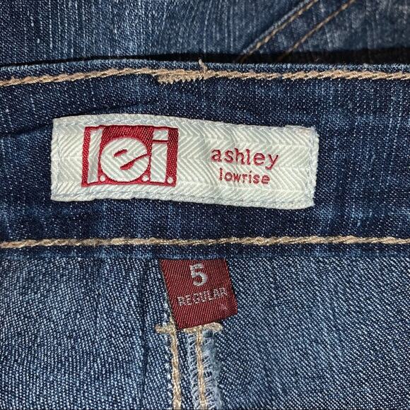 lei Ashley Low Rise Montana Shorts Size 5 Patriotic Stars and Stripes gr… - Picture 9 of 12